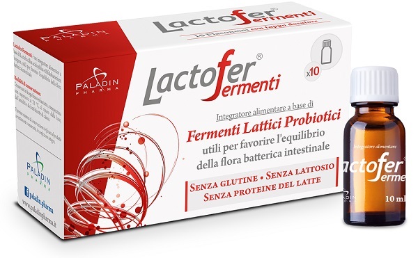 LACTOFER FERMENTI 10 FLACONCINI 10 ML - famajoy.it