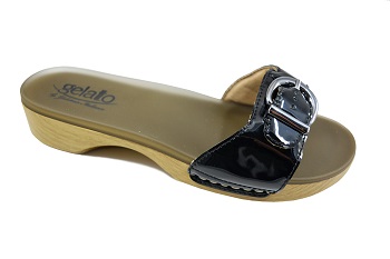 ZOCCOLO SOLE MIO BLACK CON PLANTARE IN GEL 37-38 - famajoy.it