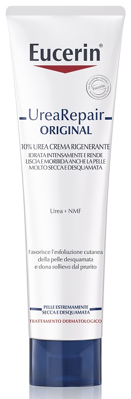 EUCERIN UREAREPAIR ORIGINAL CREMA RIGENERANTE 10% UREA 100 ML TRAVEL SIZE - famajoy.it