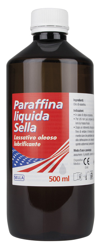 PARAFFINA LIQUIDA MD LASSATIVO 500 ML SELLA - famajoy.it