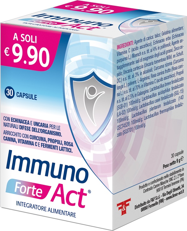 IMMUNO FORTE ACT 30 CAPSULE - famajoy.it