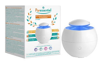 PURESSENTIEL DIFFUSORE UMIDIFICATORE ULTRASONICO O'XYGEN - famajoy.it