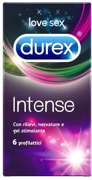 DUREX INTENSE ORGASMIC CONDOM 6 PEZZI - famajoy.it
