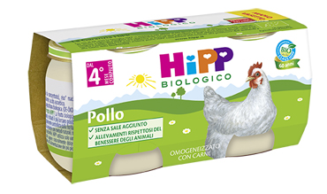 HIPP BIO HIPP BIO OMOGENEIZZATO POLLO 2X80 G - famajoy.it