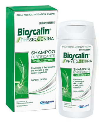 BIOSCALIN PHYSIOGENINA SHAMPOO FORTIFICANTE RIVITALIZZANTE 200 ML - famajoy.it