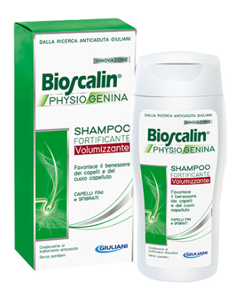 BIOSCALIN PHYSIOGENINA SHAMPOO FORTIFICANTE VOLUMIZZANTE 200 ML - famajoy.it