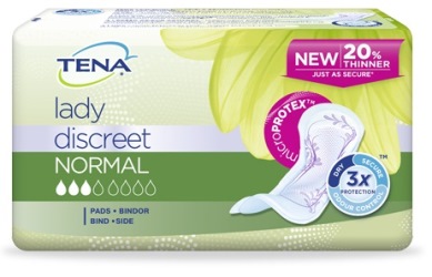 PANNOLONE SAGOMATO TENA DISCREET NORMAL 12 PEZZI - famajoy.it