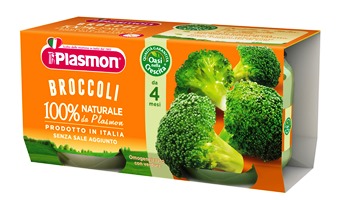 PLASMON OMOGENEIZZATO BROCCOLI 2 X 80 G - famajoy.it