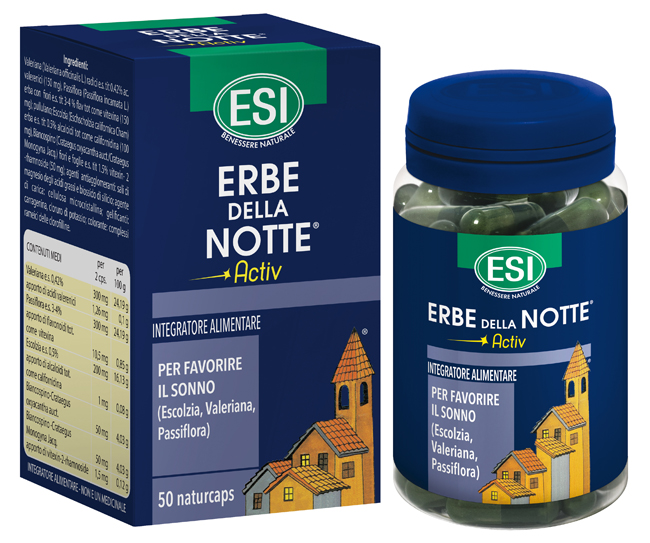 ESI ERBE DELLA NOTTE ACTIV 50 CAPSULE - famajoy.it