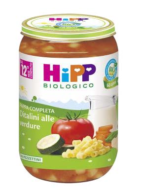 HIPP BIO DITALINI ALLE VERDURE 250 G - famajoy.it