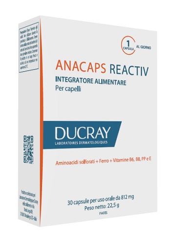 ANACAPS REACTIV DUCRAY 30 CAPSULE 2017 - famajoy.it