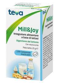 MILL&JOY TEVA 100 COMPRESSE MASTICABILI - famajoy.it