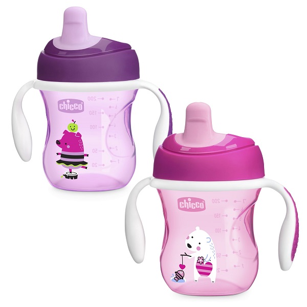 CHICCO TAZZA TRAINING ROSA 6 MESI - famajoy.it