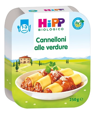 HIPP BIO CANNELLONI ALLE VERDURE 250 G - famajoy.it