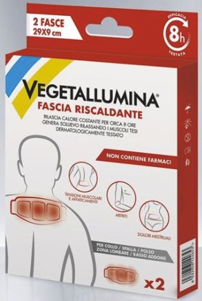 VEGETALLUMINA FASCIA RISCALDANTE 2 PEZZI - famajoy.it