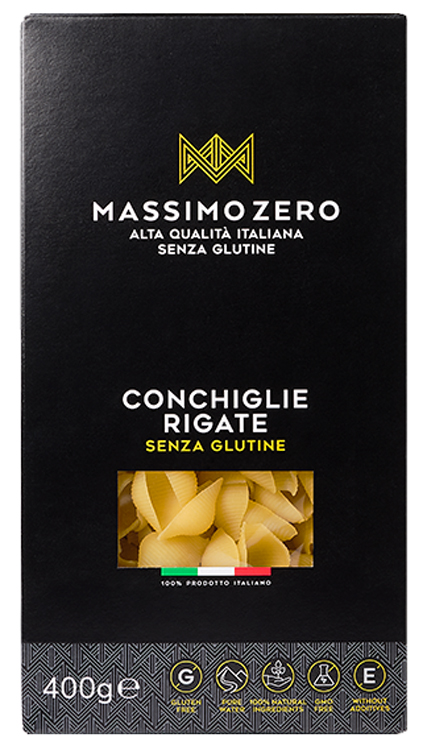 MASSIMO ZERO CONCHIGLIE RIGATE 400 G - famajoy.it
