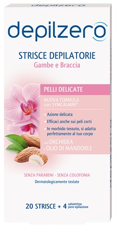 DEPILZERO STRISCE GAMBE BRACCIA 20 PEZZI - famajoy.it