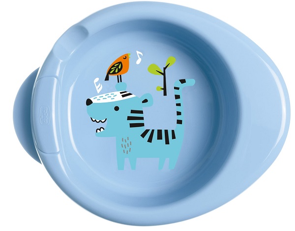 CHICCO PIATTO PAPPACALDA 6 MESI+ AZZURRO - famajoy.it