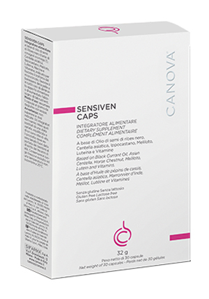 CANOVA SENSIVEN CAPS 30 COMPRESSE - famajoy.it
