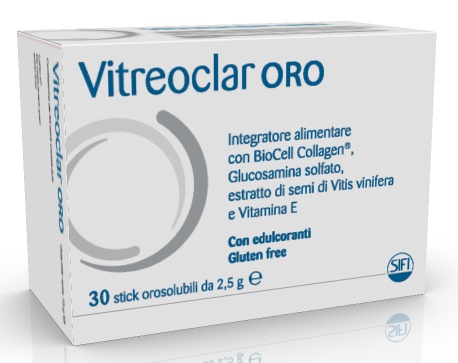 VITREOCLAR ORO 30 BUSTINE OROSOLUBILI DA 2,5 G - famajoy.it