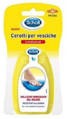 SCHOLL CEROTTI PER VESCICHE PICCOLI 6 PEZZI - famajoy.it