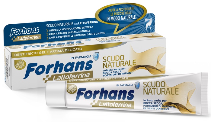 FORHANS DENTIFRICIO SCUDO NATURALE 75 ML - famajoy.it