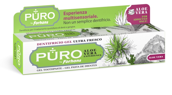 PURO DENTIFRICIO ALOE VERA 75 ML - famajoy.it