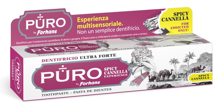 PURO DENTIFRICIO SPICY CANNELLA 75 ML - famajoy.it