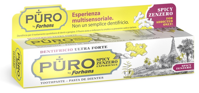 DENTIFRICIO PURO SPICY ZENZERO 75 ML - famajoy.it