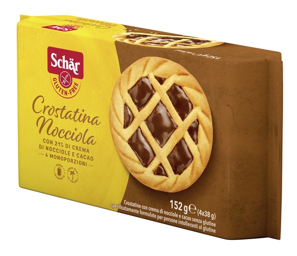 SCHAR CROSTATINA NOCCIOLA 4 MONOPORZIONI DA 38 G - famajoy.it