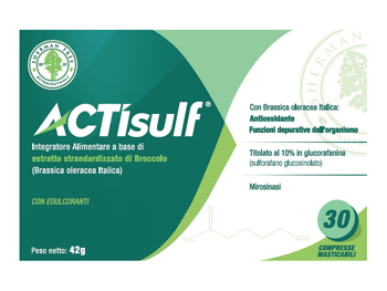 ACTISULF 600MG 30 COMPRESSE MASTICABILI - famajoy.it