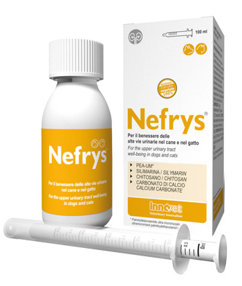 NEFRYS VEG 100 100 ML CON SIRINGA DOSATRICE ALIMENTO COMPLEMENTARE PER CANI E GATTI - famajoy.it