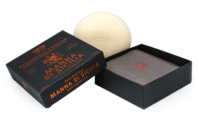 MANNA DI SICILIA BATH SOAP 150 G - famajoy.it