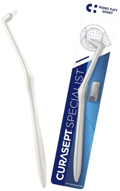CURASEPT SPAZZOLINO SPECIALIST MONO TUFT SHORT - famajoy.it