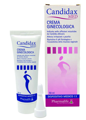 CANDIDAX MED CREMA GINECOLOGICA 50 ML - famajoy.it