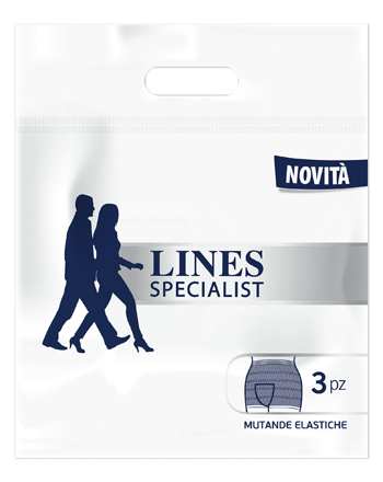 LINES SPECIALIST MUTANDA ELASTICA L 3 PEZZI - famajoy.it