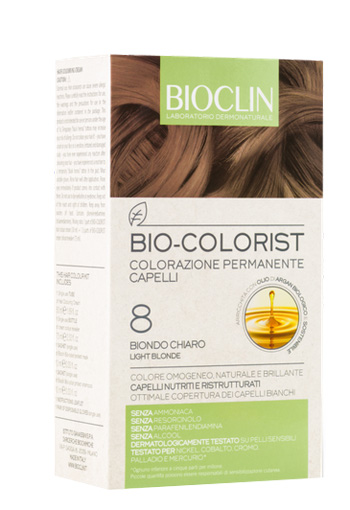 BIOCLIN BIO COLORIST 8 BIONDO CHIARO - famajoy.it