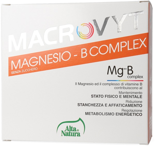 MACROVYT MAGNESIO B COMPLEX 18 BUSTINE - famajoy.it