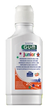 GUM JUNIOR MONSTER COLLUTORIO 300 ML PER BAMBINI DAI 6 ANNI IN SU - famajoy.it
