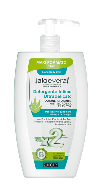 ALOEVERA2 DETERGENTE INTIMO ULTRADELICATO 400 ML - famajoy.it