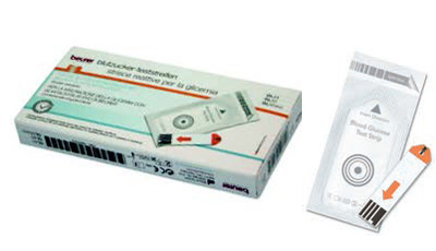 STRISCE MISURAZIONE GLICEMIA BEURER PER GLUCOMETRO GL44/GL50/GL50EVO IN FOIL 25 PEZZI - famajoy.it