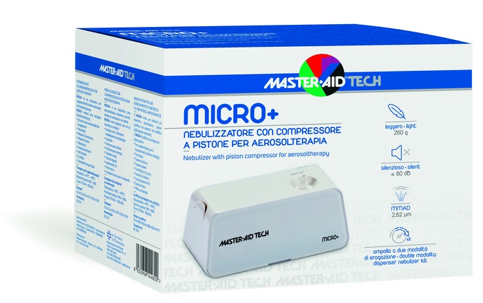 NEBULIZZATORE PISTONE MASTER-AID TECH MICRO+ - famajoy.it