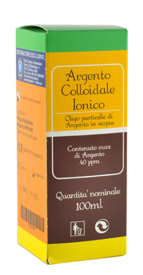 ARGENTO COLLOIDALE IONICO 40PPM CERTIFICATO SPRAY CON CONTAGOCCE 100 ML - famajoy.it