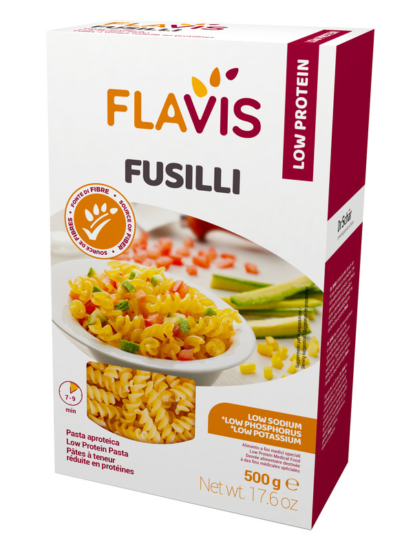 FLAVIS FUSILLI APROTEICI 500 G - famajoy.it