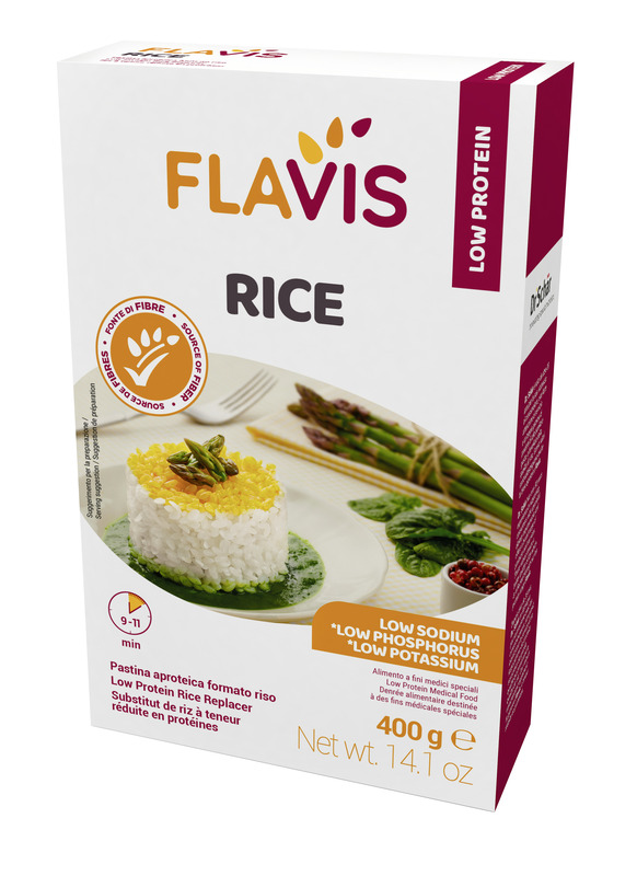FLAVIS RICE PASTINA APROTEICA FORMATO RISO 400 G - famajoy.it