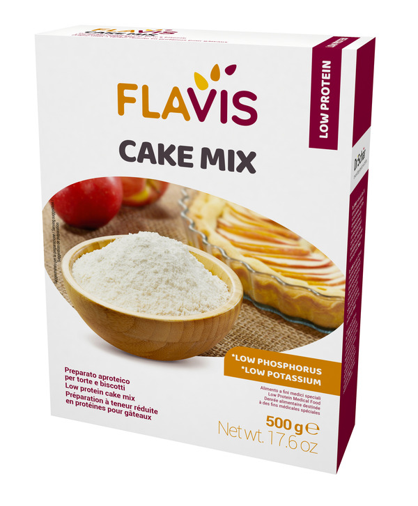 FLAVIS CAKE MIX PREPARATO PER TORTE E BISCOTTI APROTEICI 500 G - famajoy.it