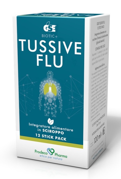 GSE TUSSIVE FLU 12 STICKPACK - famajoy.it