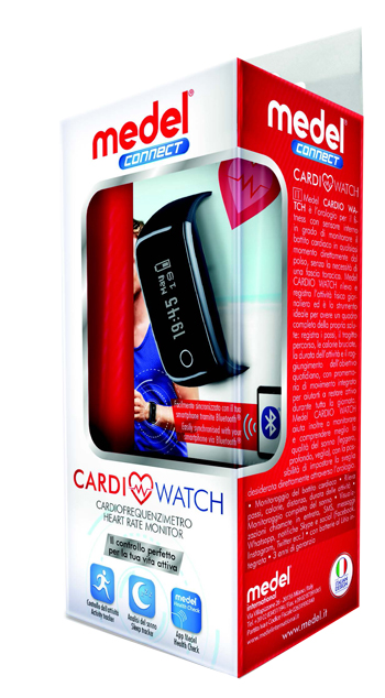 SENSORE ATTIVITA' CARDIO MEDEL CARDIO WATCH - famajoy.it