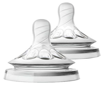 AVENT 2 TETTARELLE NATURAL FLUSSO MEDIO 3 FORI - famajoy.it