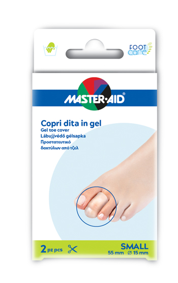 COPRI DITA MASTER-AID FOOTCARE IN GEL SMALL 2 PEZZI C1 - famajoy.it